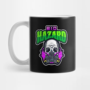 Apocalypse Bio Hazard Skull Mug